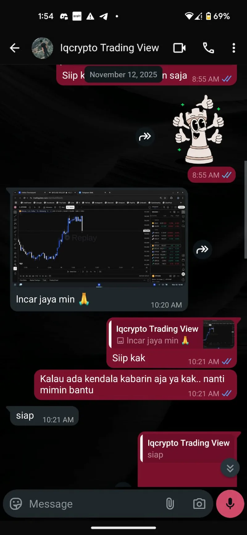 Bukti testimoni pelanggan Jeki Store